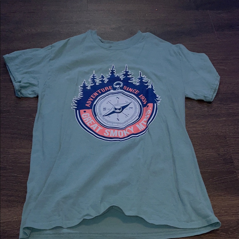 Adventure Graphic Men's T-Shirt - Green